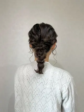 ミディアム hair make applause.所属・小賀 栞奈のヘアスタイル