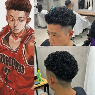 ショート パーマ パーマ特化美容師 佐藤壮流のヘアスタイル