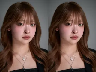 ロング カラー ヘアアレンジ 新宿/ハイトーン 韓国風/Narukaのヘアスタイル