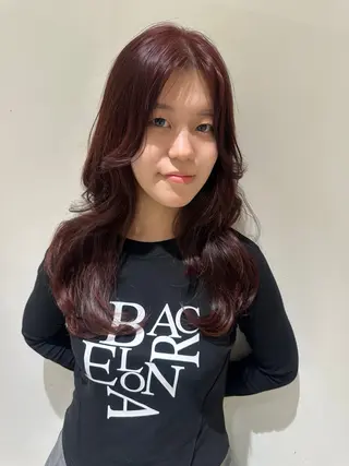 ロング カラー ショート/ボブ 高野菜瑠のヘアスタイル