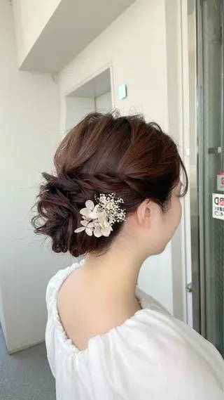 ヘアアレンジ メンズモテパーマ💙 fuwaのヘアスタイル