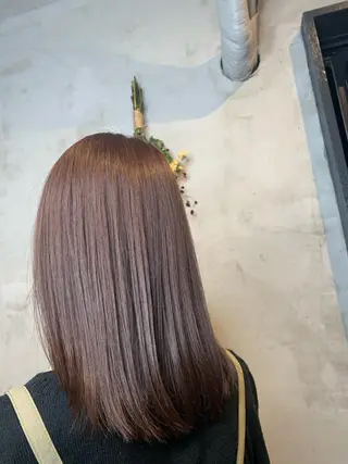 ミディアム カラー パーマ ヘアアレンジ メンズ ネイル Sia中野新橋 『JUNYA』のヘアスタイル