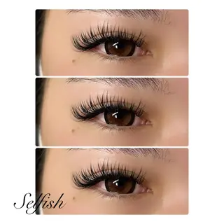 マツエク・マツパ eyelashsalonSelfish所属・. Selfishのマツエク・マツパデザイン