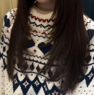 セミロング 暖色カラー/パーマ /AKIR‎A🌝のヘアスタイル