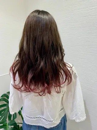 ロング カラー ケンジアネッタ Men'sのヘアスタイル