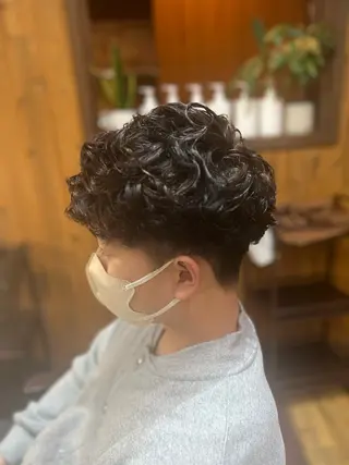 ショート パーマ 口コミ大好評 🔅菅谷優那🔅のヘアスタイル