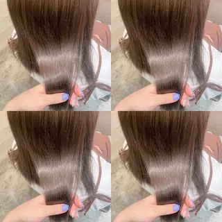 ミディアム カラー Minami. 🩵 再現性特化ヘアのヘアスタイル
