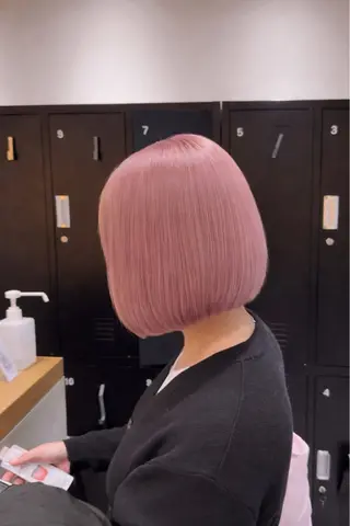 ショート カラー レイヤーカット/ ブリーチカラー/雅人のヘアスタイル