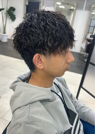 ショート パーマ メンズ メンズパーマの達人 / タカシマダイスケのヘアスタイル