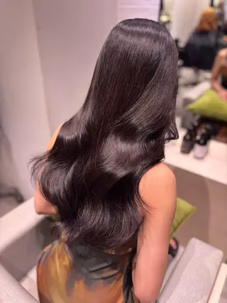 ロング カラー 銀座/髪質改善/韓国 カラー🍓原田侑依のヘアスタイル