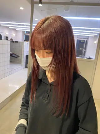 ロング カラー ダブルカラー/ 横浜/JURIのヘアスタイル