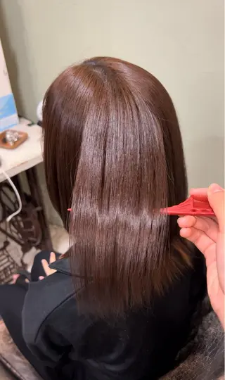 ミディアム Hanon hair & relaxation所属・Hanon 美桜のヘアスタイル