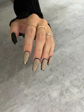 ネイル Ray. ちゅるん系ニュアンスのネイルデザイン