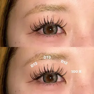 マツエク・マツパ 🎀束感マツエク/ カカエ アイナ🎀のマツエク・マツパデザイン