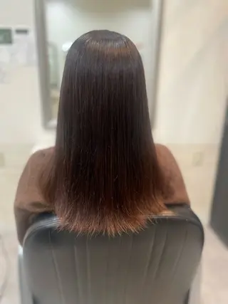 ミディアム カラー 堀川 希歩のヘアスタイル