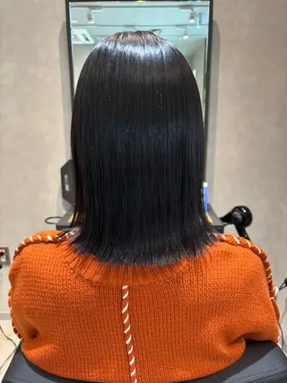ミディアム hair salon 【ao.】所属・髪質改善/縮毛矯正 /TATSUYAのヘアスタイル