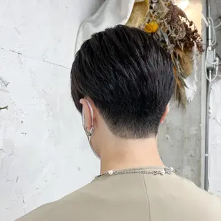 ショート メンズ Noele hair atelier(ノエルヘアアトリエ)所属・北上ゆい/個性派/ ナチュラルアレンジのヘアスタイル