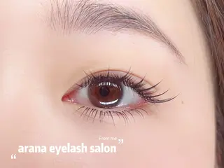 マツエク・マツパ Aranasalon 新宿店のマツエク・マツパデザイン