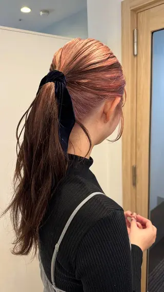 ロング カラー ニュアンスパーマ KAKERUのヘアスタイル