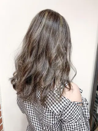 セミロング カラー 岡崎勇人/レイヤー/ 韓国/ケラチンTRのヘアスタイル