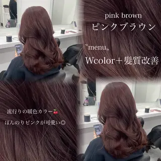 ロング カラー 🤍レイヤー/顔周り /hirari🤍のヘアスタイル