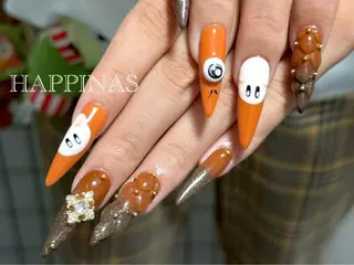 ネイル HAPPINAS ののかのネイルデザイン
