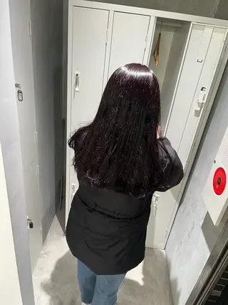 セミロング カラー 結衣/ 無料カットモデル🎀のヘアスタイル