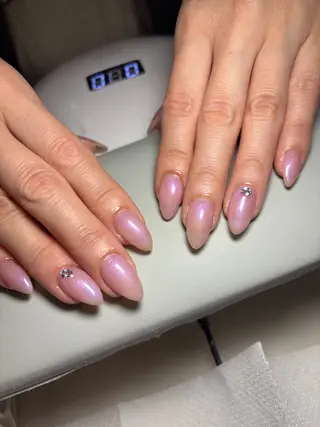 ミディアム lilivelle KIRARIのネイルデザイン