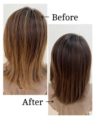 ミディアム リトル・サイエンティスト所属・一宮/縮毛矯正/ 内野優紀のヘアスタイル