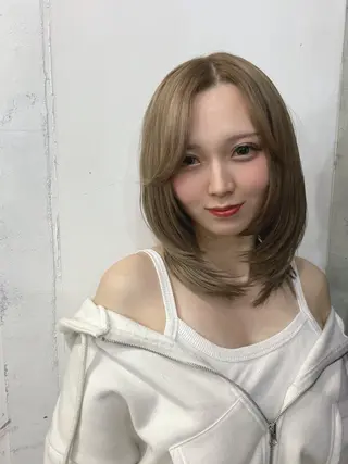 ミディアム pifdesign /yutoのヘアスタイル