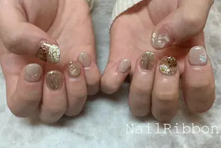 ネイル ネイルリボン 石田のネイルデザイン