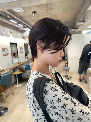 ショート パーマ 💕当日予約OK ⭕️なおや💕のヘアスタイル