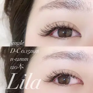 マツエク・マツパ Lila梅田店所属・Lila ヌノモトのマツエク・マツパデザイン
