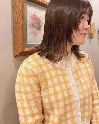 カラー 木村 百花のヘアスタイル