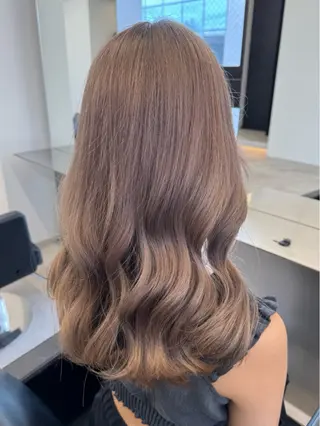 ロング カラー エクステ/透明感 韓国ヘア/KENTAのヘアスタイル