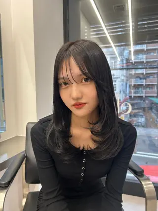 ロング 大人レイヤー/艶美髪 🇺🇸TOMONAのヘアスタイル