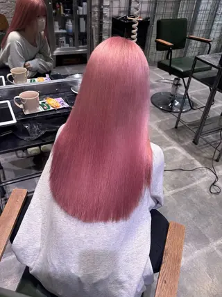 カラー AYANE 韓国ヘア /レイヤーカットのヘアスタイル