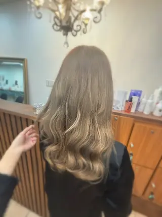 セミロング 梅田/髪質改善カラー MASS COLORのヘアスタイル