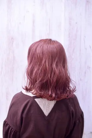 ミディアム GATE.所属・GATE. staffのヘアスタイル