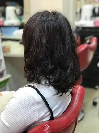 パーマ 渋谷宮益坂 omoのヘアスタイル