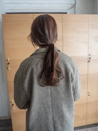 ロング 仙田 遥のヘアスタイル