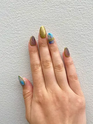 ネイル 京都レイヤーカット/ 縮毛矯正/羽柴りくのヘアスタイル