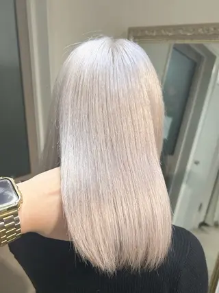 ミディアム エクステ×ハイトーン 🌈KEISUKEのヘアスタイル