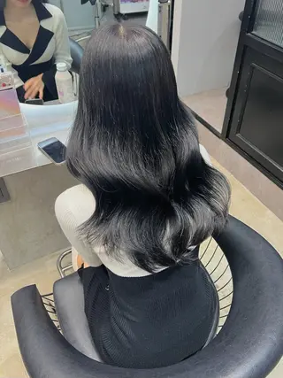 ロング カラー etora 渋谷所属・ワンホンヘア🇨🇳 髪質改善/itaruのヘアスタイル