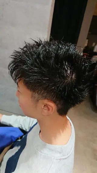 メンズ パーマ 浅野  勇貴のヘアスタイル