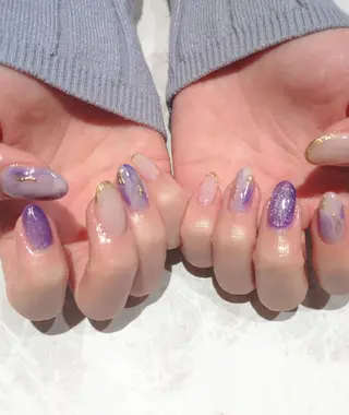 ネイル 會田 瑠衣のネイルデザイン