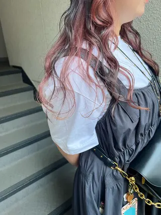 ロング カラー カラーパティシエ facce🌼ikoのヘアスタイル