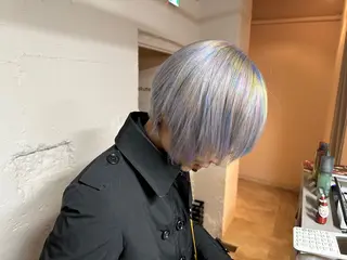 ショート ハイライト/ ブリーチ😈小倉😈のヘアスタイル