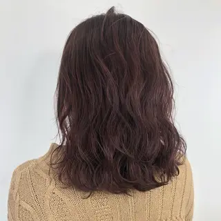 ミディアム カラー Rubik'sなかもず店所属・鍵谷 公宏のヘアスタイル