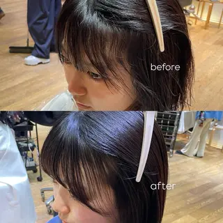 ショート パーマ 縮毛矯正/レイヤー /ひかる🌙のヘアスタイル
